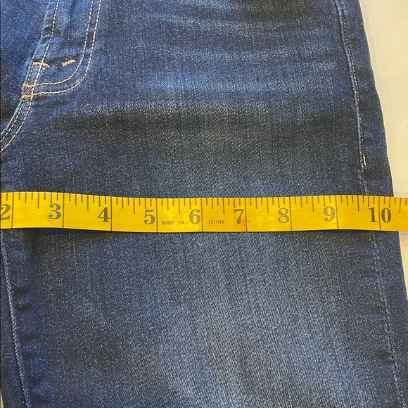 NWT MOTHER The Insider Crop Step Fray Jeans Off Limits Wash size 27 dark wash - Picture 8 of 9